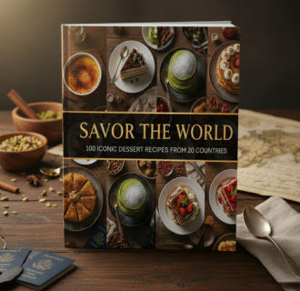 Savor the World 100 Iconic Dessert Recipes  from 20 Countries